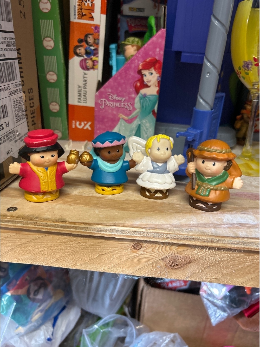 You pick a Fisher-Price people nativity piece